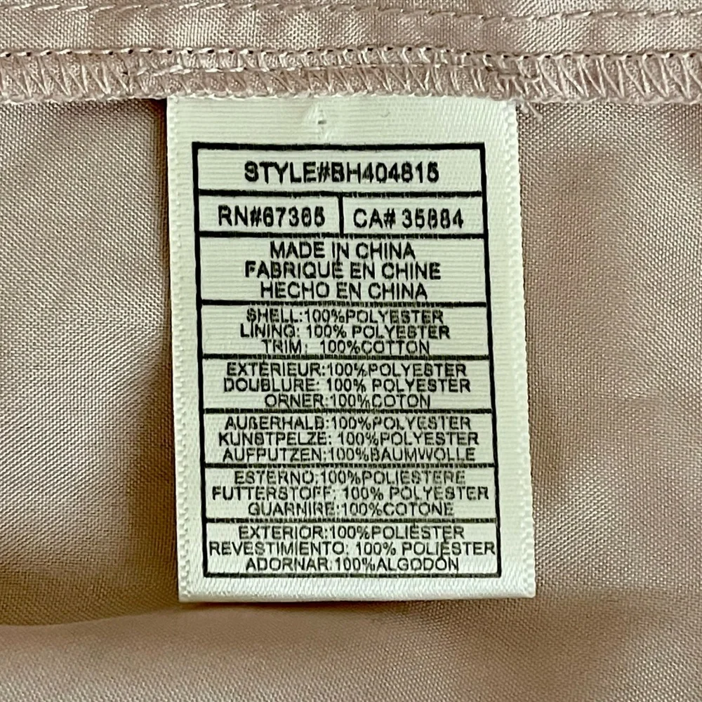 BB Dakota Women’s Sleeveless Roslyn Embroidered Dotted Mesh Pink Top EUC Size S - Picture 9 of 9